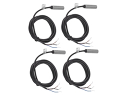 Laxiscreed Sensores De Proximidade Indutivos, 4 Unidades, Npn, 6-36vdc, 2mm Alcance