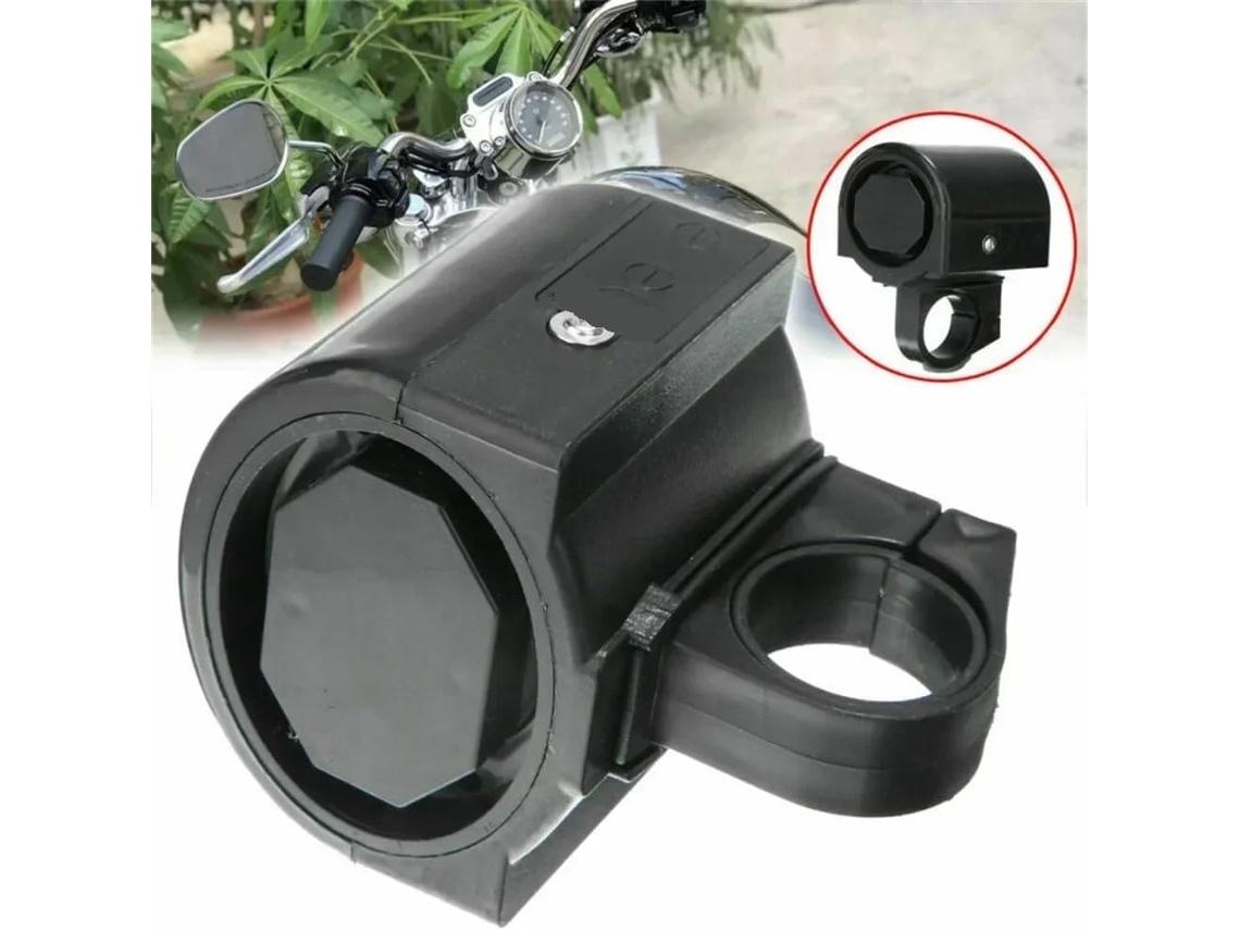 Haut-parleur Radio Sirène De À Air Alimentée Para Raccords Guidon, Acessórios Substituição Moto 52x53x73mm
