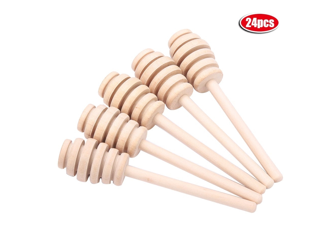 24 Palitos de Mel de Madeira LAXISCREED 10.5cm