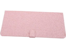 Porta-cartões De Seguro Automóvel Rosa À Prova D'água Com Tecnologia Anti-rfid, Grande Capacidade.