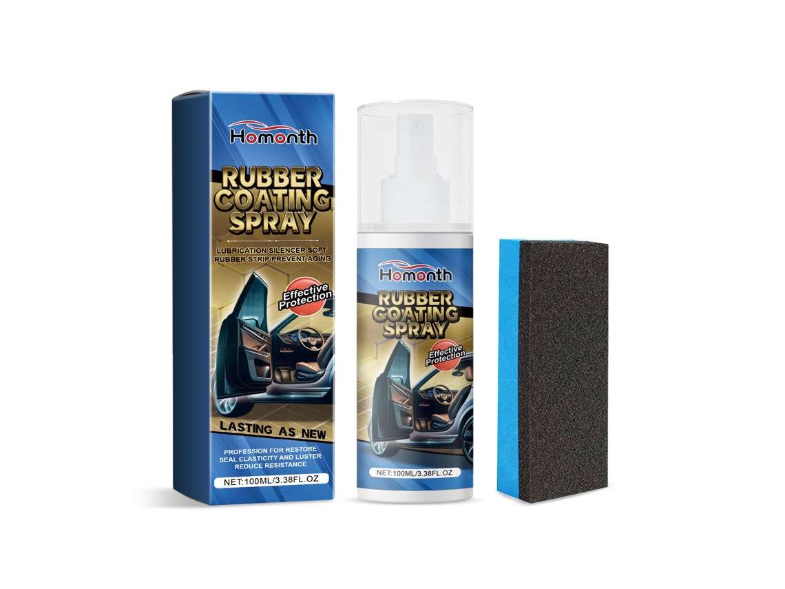 Produto de limpeza e proteção para borracha do interior do veículo Homonth