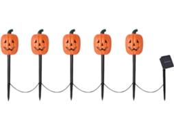 Luzes De Jardim Com Estaca, Alimentadas Por Energia Solar, Decoração De Halloween Com Estaca.