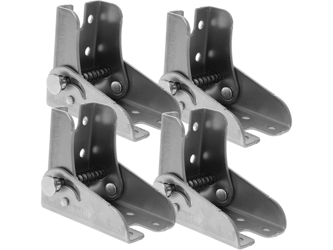 Conjunto De 4 Dobradiças Dobráveis Com Travamento Automático Para