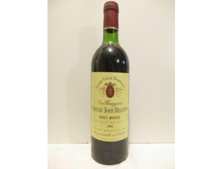 Vinho Tinto CHÂTEAU TOUR BELLEVUE 1981 (75 cl - 1 unidade)