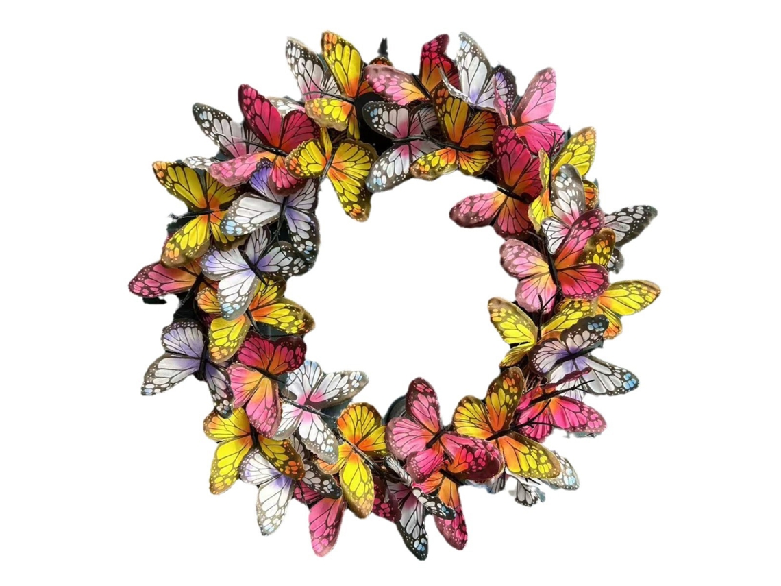 Laxiscreed Decoração De Borboleta 3d Para Jardim, Arranjos Monet E Guirlandas De Borboletas