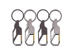 Conjunto De 4 Chaveiros Com Clipe Para Carro, Chaveiro Anti-perda, Porta-chaves Masculino Para Cinto.