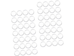 Conjunto De 400 Cápsulas Transparentes Para Moedas, Caixas Organizadoras Para Moedas.
