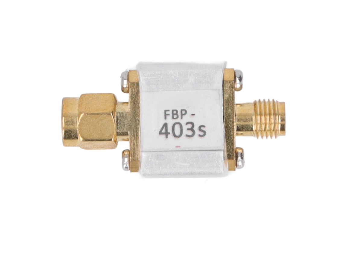 Filtro Passa Banda 403MHz Banda 4MHz Baixa Perda para Receptor S/MARCA
