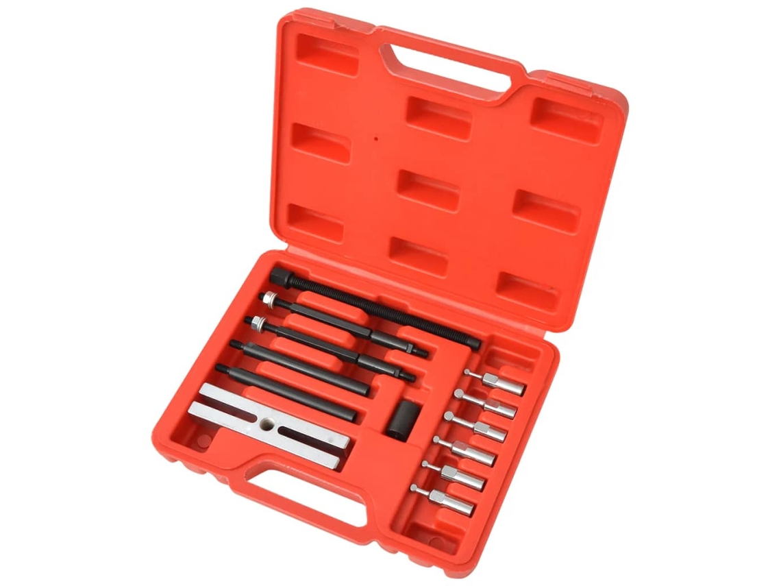 Vidaxl Kit Extrator De Rolamentos De Inserção Pequenos 19 Pcs