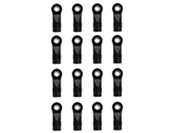 Mali biela de Ligação de Aço Inoxidável com Extremidade Plástica 6mm para Carro Axial Capra 1.9 Utb Axi03004