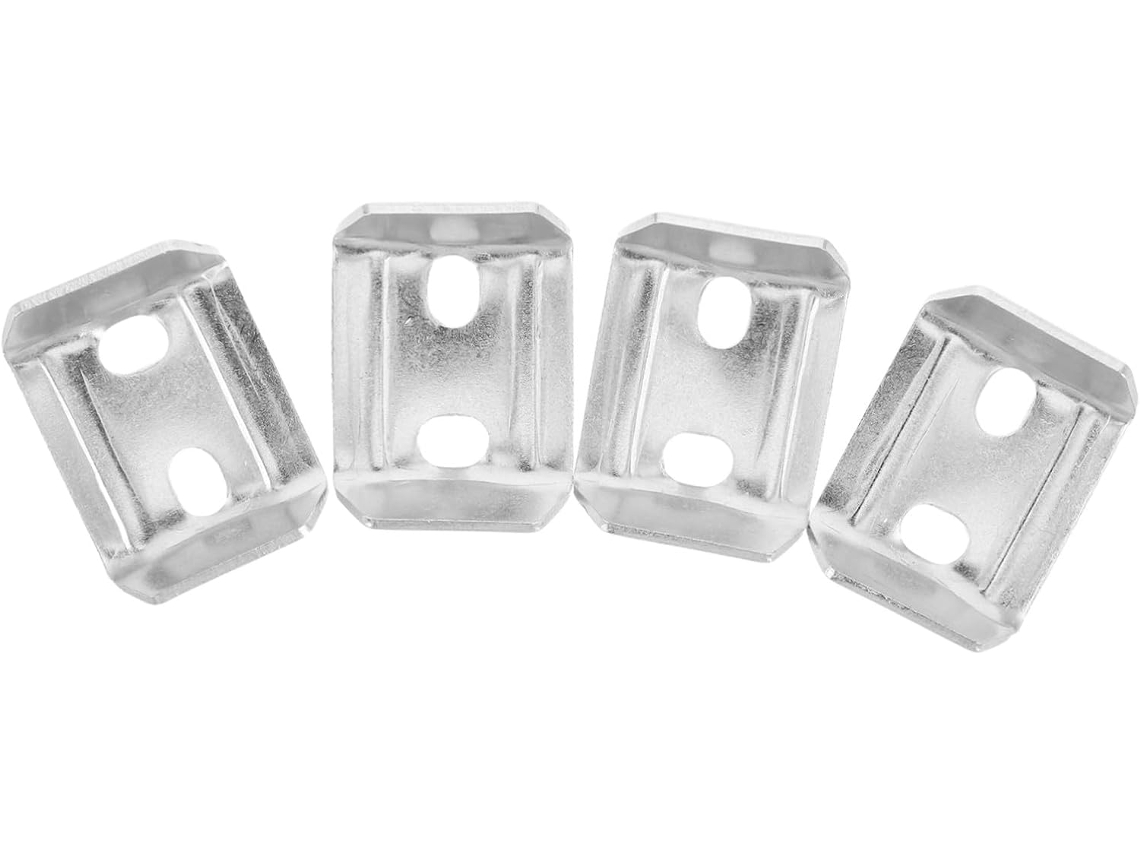 Conjunto De 4 Bases Antiderrapantes Para Suporte Toalhas Banheiro, Para Uma Montagem Segura E Proteção