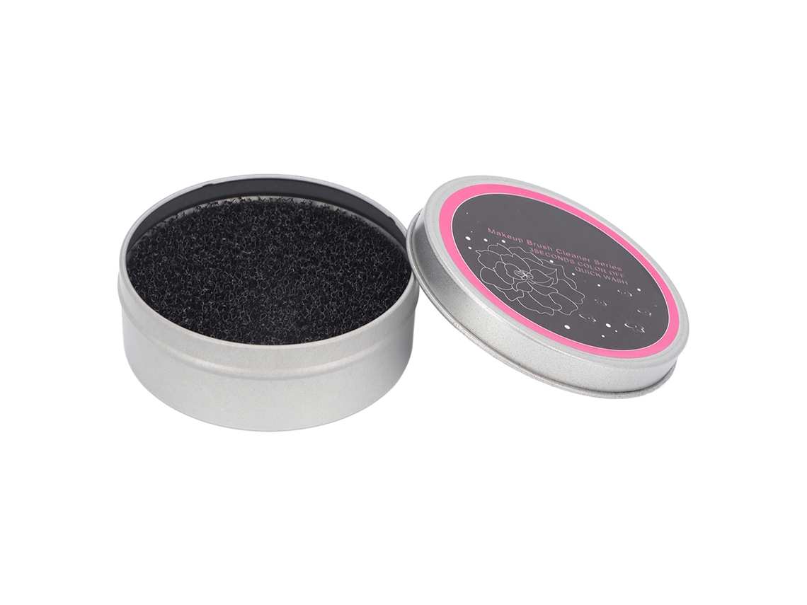 Esponja Reutilizable De Carbono Activado Para Limpiar Pinceles De Maquillaje, Ideal Para Viajes