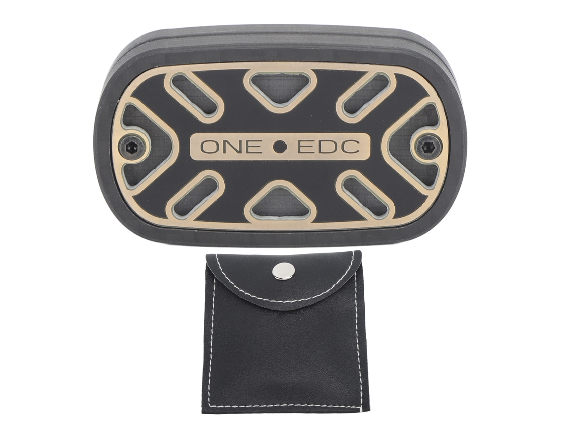 Ats juguete Antiestrés Fidget Slider de Fibra de Carbono Estilo Pocket para Edc Alivio de Ansiedad