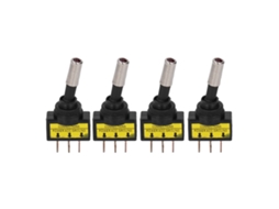 Laxiscreed Interruptor Automático Com Iluminação Led Vermelha Para Automóveis 12v 20a