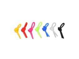 7 Peças Nó Amortecedor De Vibração Raquete Tênis Silicone Elástico Acessório Raquete Tênis