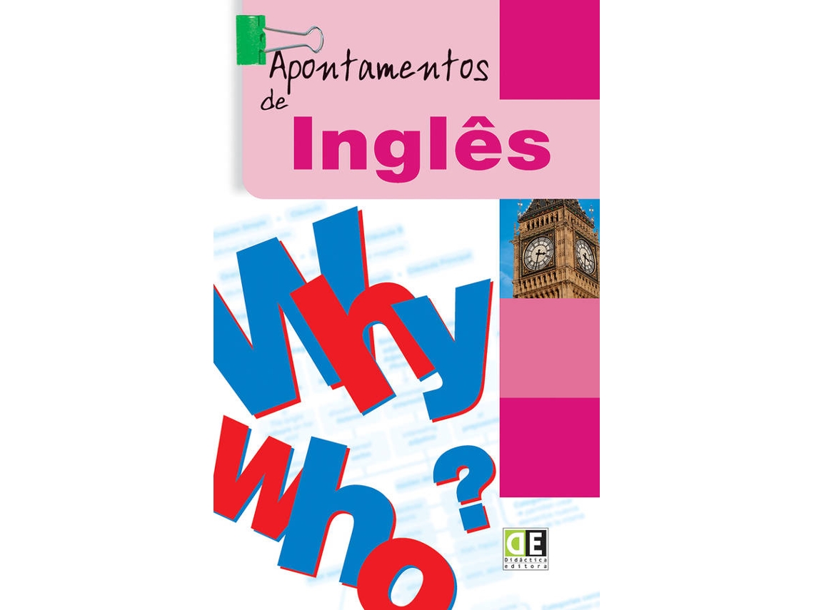 Livro Apontamentos de Inglês de Susana Casares Domingo (Português)