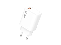 Adaptador Carregamento Rápido 18w Qc3.0 Com 1 X Porta Usb Pritech Pbp-1014 Branco