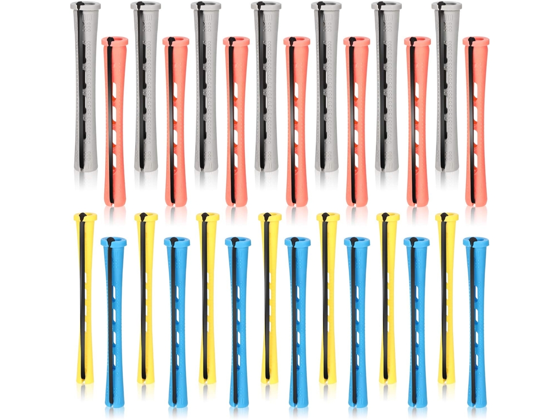 Conjunto De 48 Peças Hastes Extensão Cabelo Em 4 Tamanhos, Plástico Para Comprido.-aquaforge