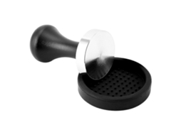 Conjunto De Compactador De Café, Carimbo Para Expresso Com Base Plana Em Aço Inoxidável Aquaforge