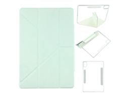 Capa Tkdaddy para Huawei Matepad Air Com, com capa flip magnética Duplo e suporte de TPU acrílico origami, verde Hengrongshen (2024)