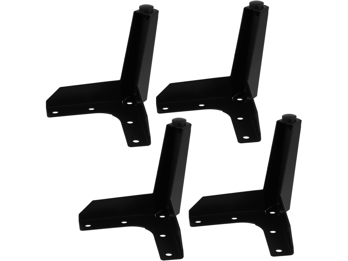 Doitool Conjunto De 4 Pés Ferro Resistentes Para Sofá, Estilo Moderno Em Y, Para Móveis, Armários, Sofás E Mesas, Altura