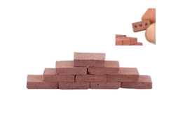 Blocos De Construção Lurelia, Para Faz De Conta, 100 Peças, 1,6x0,45x0,5cm