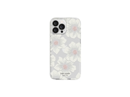 Capa Hollyhock Range Printed Rose para iPhone 12 Pro Max KATE SPADE Branco