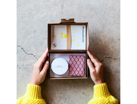 Kit Haz tu Libreta DIY Tela Plantas y Flores