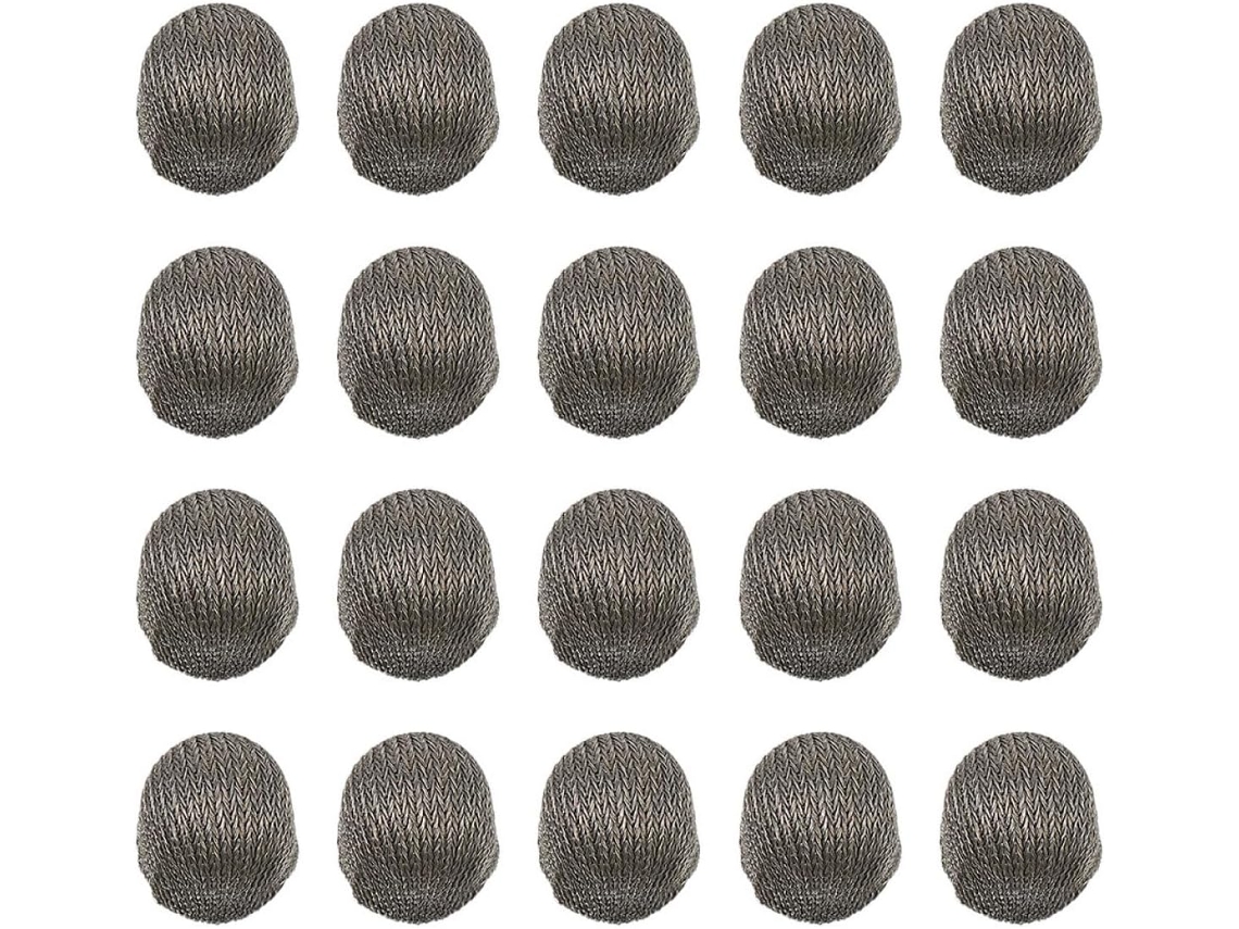 Conjunto De 30 Pontas Condutoras De Substituição Para Telas Capacitivas De Canetas Stylus, Alta Sensibilidade Com Tecido Prateado Gokoco
