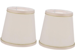 Conjunto de 2 Peças de Protetores de Tecido Práticos para Lâmpadas e Difusores, Proporcionando uma Luz Suave e Agradável. SFUSHOS