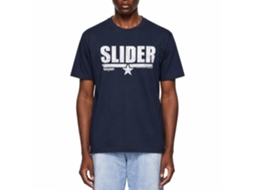 Rockinstone Top Gun Movie Slider Navy Adult T-shirt Size:xxxl