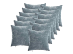 Vidaxl Capa Almofada 12 Unid. Heerlen Azul-claro 40 X 40 Cm