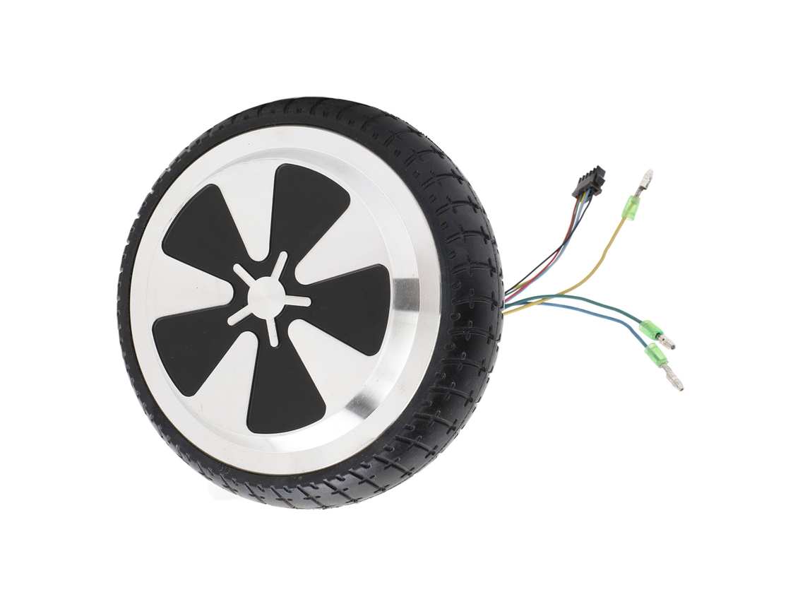 2026zentro-pneu De Motor Roda Scooter Equilíbrio 6.5 Polegadas Alumínio Borracha Absorção De Impacto Sem Escova