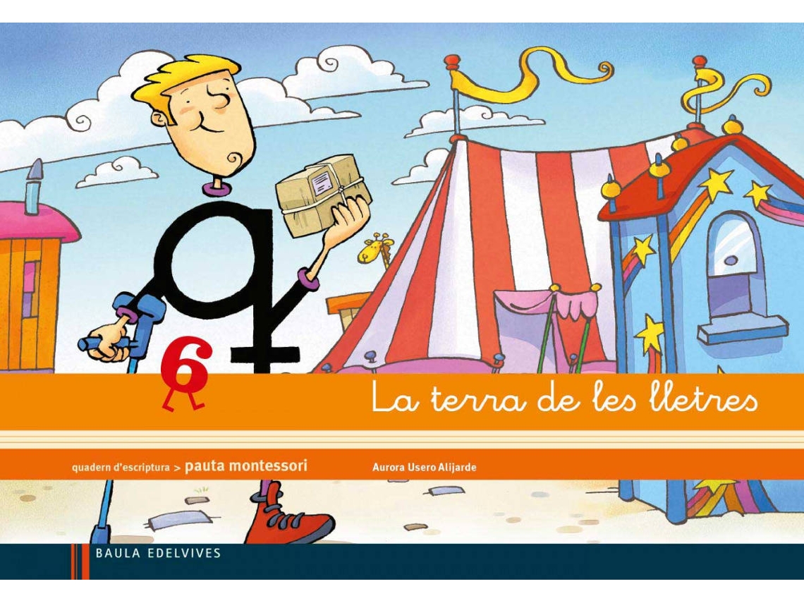 Livro (Val).(12).6.Quad.Terra Lletres C/Espiral (Infantil) de Aurora Usero Alijarde (Valenciano)