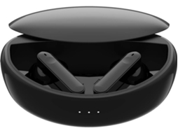 Auriculares Bluetooth True Wireless GOODIS Active Noise Canceling (Outlet Caixa Aberta - In Ear - Microfone - Preto)