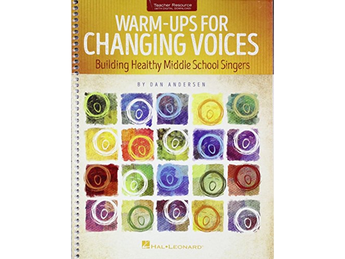 Livro WarmUps for Changing Voices de Dan Andersen (Inglês)