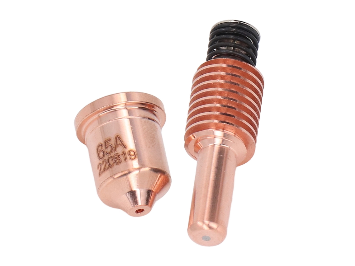 Laxiscreed Jogo De Eletrodo E Bocal Para Corte Plasma Compatível Com Hypertherm 30-105a