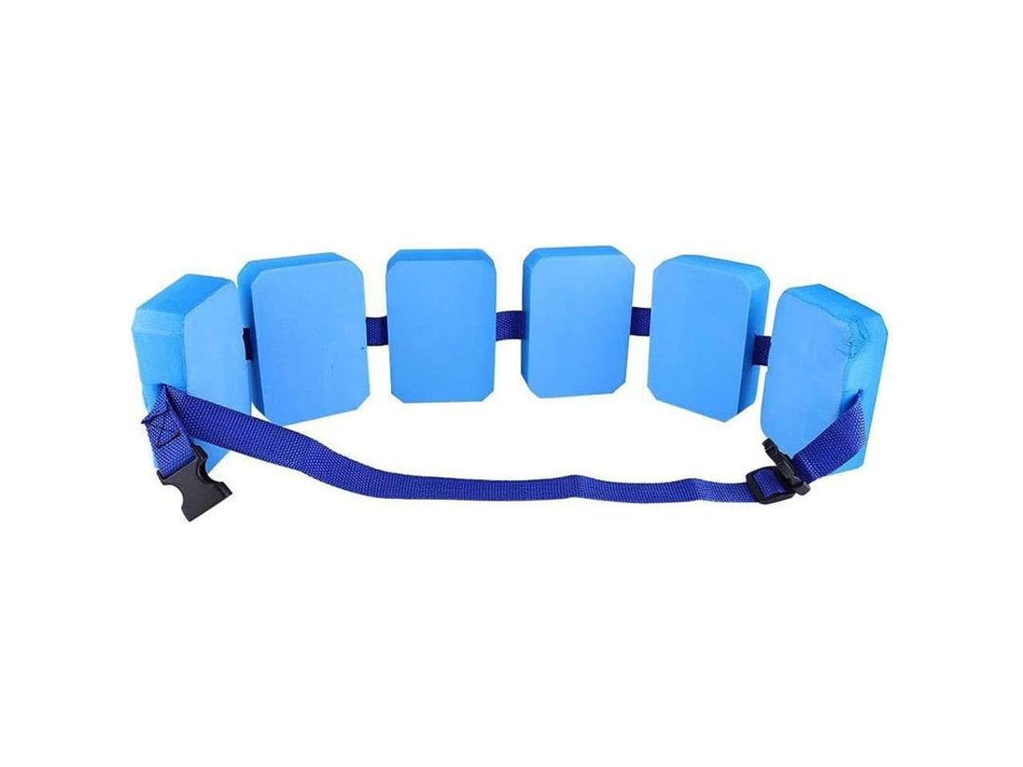 Cinto Flutuante Ajustável Para Natação Infantil Auxiliar Com Fecho Rápido (1 Pacote Azul)