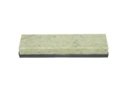 Pedra de Afiar Natural Greenstone 10000 grãos com base de silicone para Facas e Ferramentas | S/MARCA