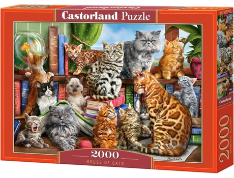 Puzzle  House of Cats (2000 Peças)