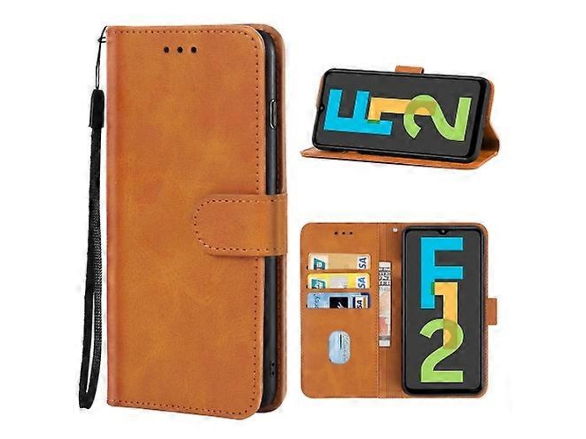Capa De Couro Para Samsung Galaxy F12