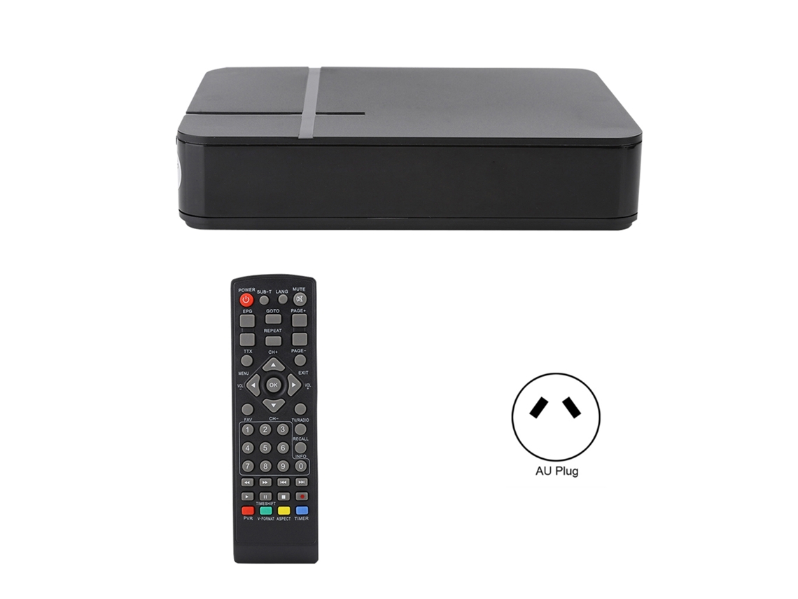 Receptor De Tv Digital Com Wifi E Controle Remoto
