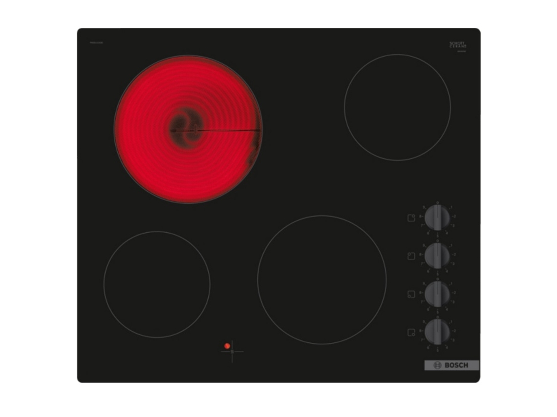 Placa de Vitrocerâmica BOSCH PKE611CA8E (Elétrica - 59.2 cm - Preto)
