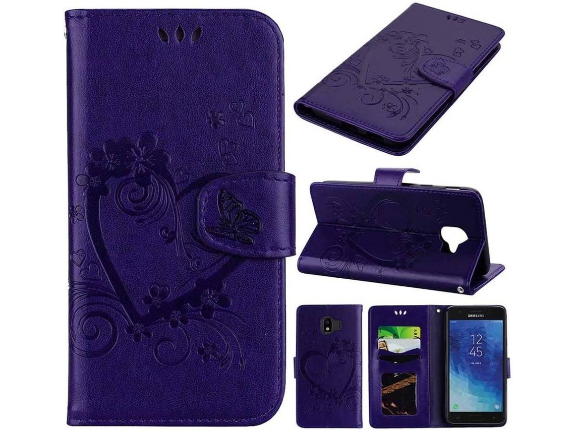 Capa Samsung Galaxy J42018 HONGWE. Roxo