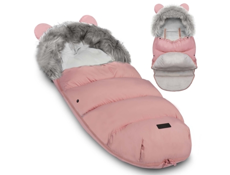 Saco De Dormir Elmi Ricokids Para Cochecito E Trineo - Rosa Confortável E Estiloso