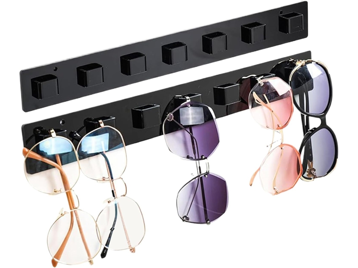 Organizador De Óculos De Sol De Parede Prateleira De Acrílico Para Óculos , Suporte Para Gokoco (2 Peças)