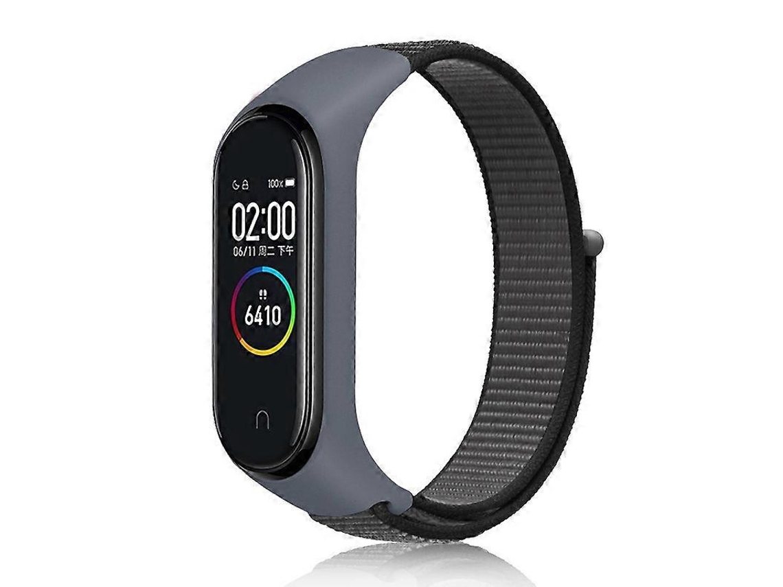 Pulseiras De Nylon Trançado Para Xiaomi Mi Band 6 (azul Marinho)