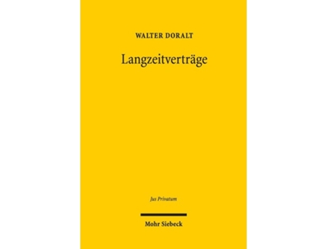 Livro Langzeitvertrage de Walter Doralt (Alemão - Capa Dura)