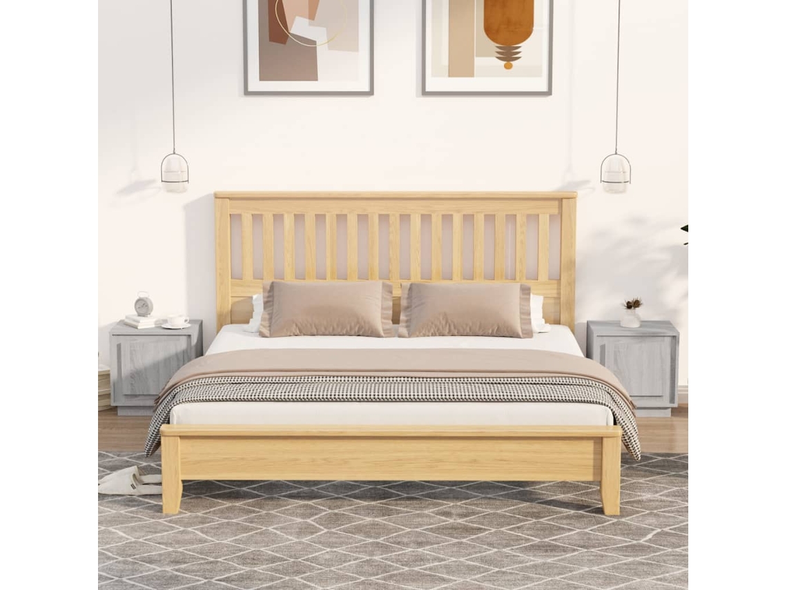 Vidaxl Mesas Cabeceira 2pcs 44x35x45cm Derivados Madeira Cinza Sonoma