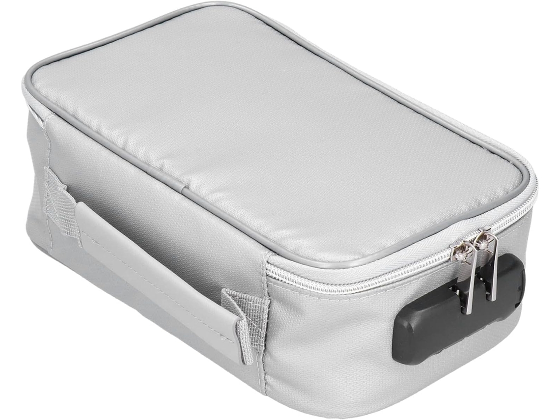 Pasta Para Documentos À Prova De Fogo, Com Várias Camadas E Fecho, Pequena E Segura Para Guardar Doc Gokoco